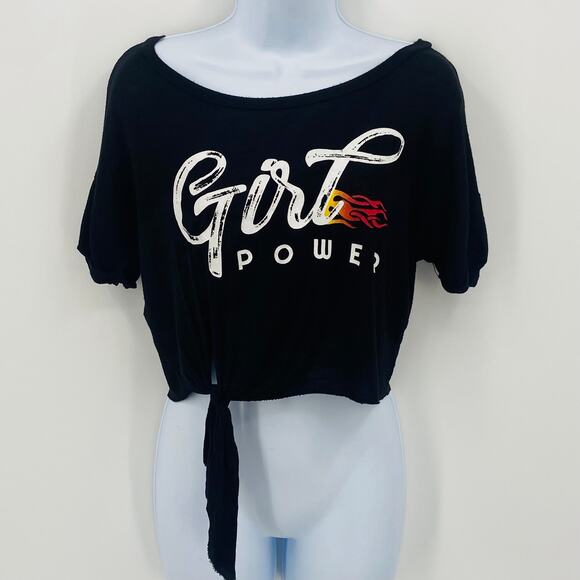 G Mini Girl Power Crop Top - Picture 1 of 5